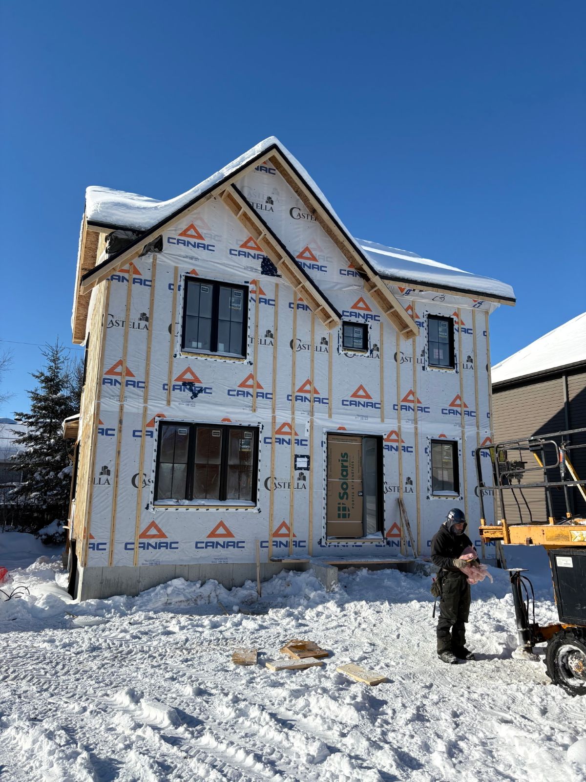 construction 110 etudiants